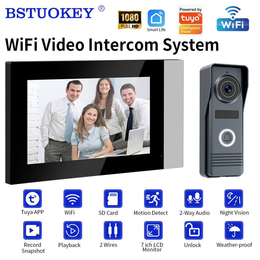 Smart Home Video Doorphone Ezviz - 2선식 스마트 홈 와이파이 1080P 비디오