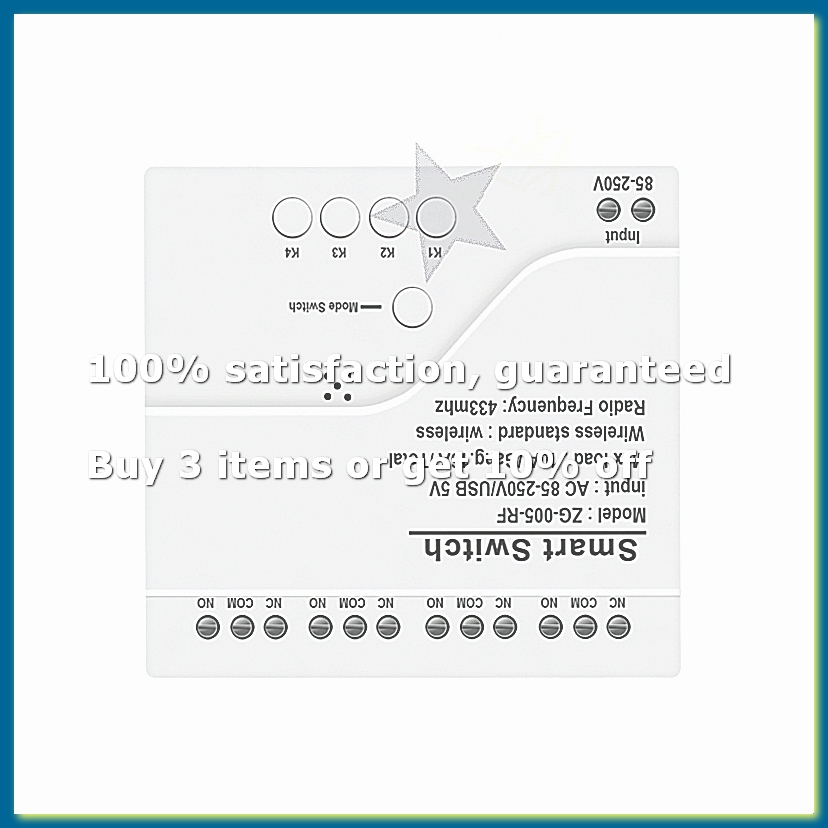 Smart Light Switch - 4CH Zigbee 스마트 라이트 스위치 모듈
