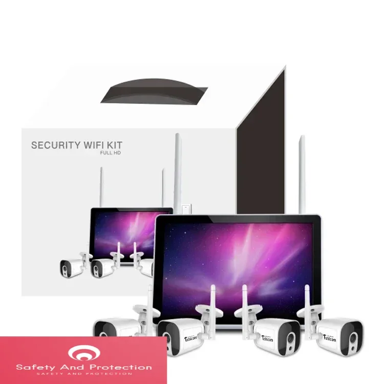 Smart Home Cctv - 투야 스마트 와이파이 4채널 NVR 키트