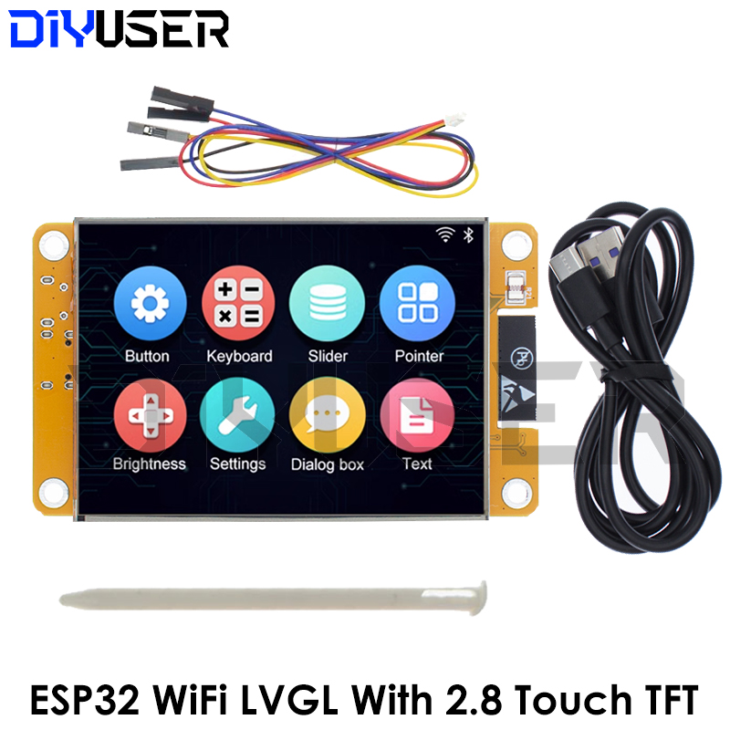 Smart Home Arduino - ESP32 LVGL WIFI&블루투스 개발 보드 2.8인치