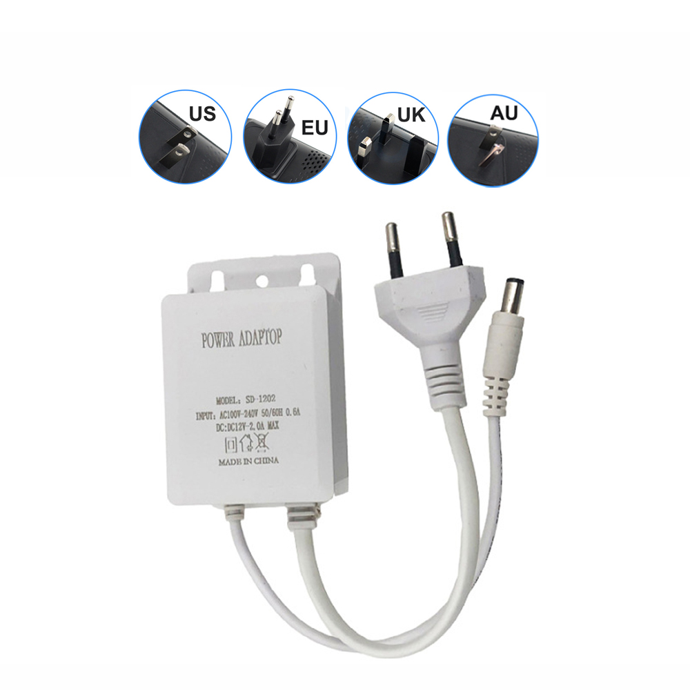 Security Ip Camera - 실외 AC 100-240V 입력 DC 12V