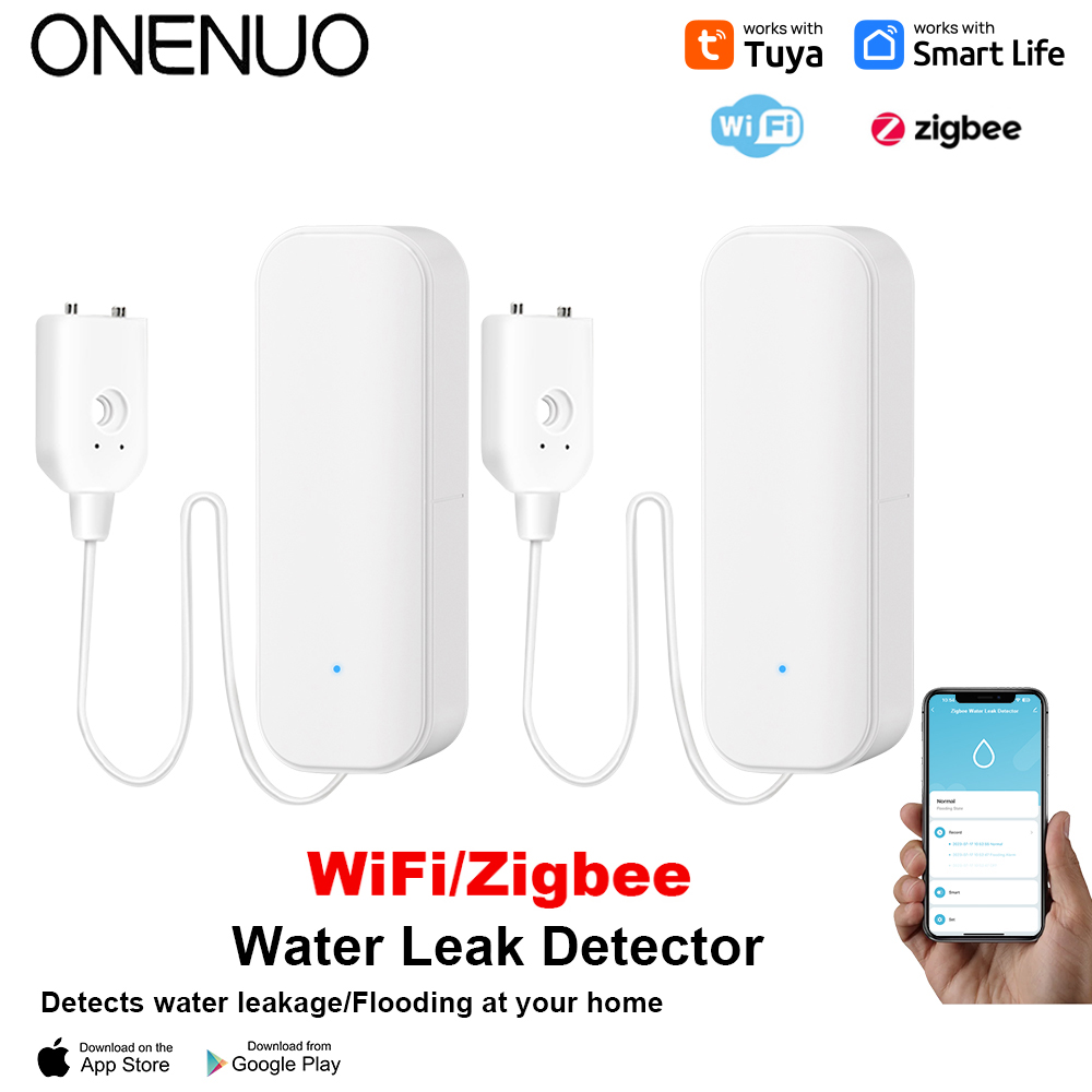 Smart Home Or Smart Home - WiFi 또는 Zigbee 누수 센서 Tuya