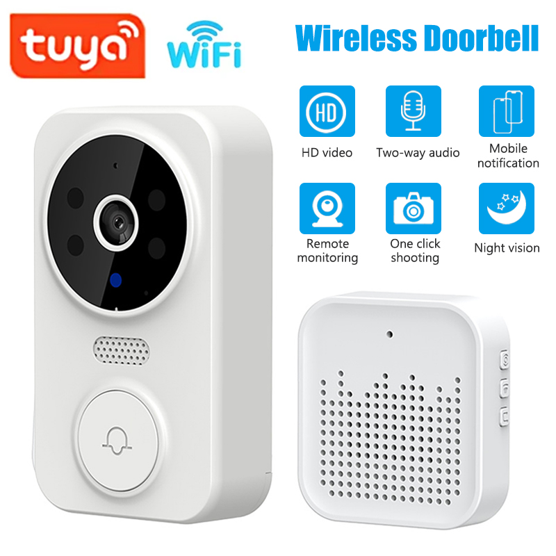 Smart Home Cctv - WiFi 스마트 비디오 초인종 카메라 야간