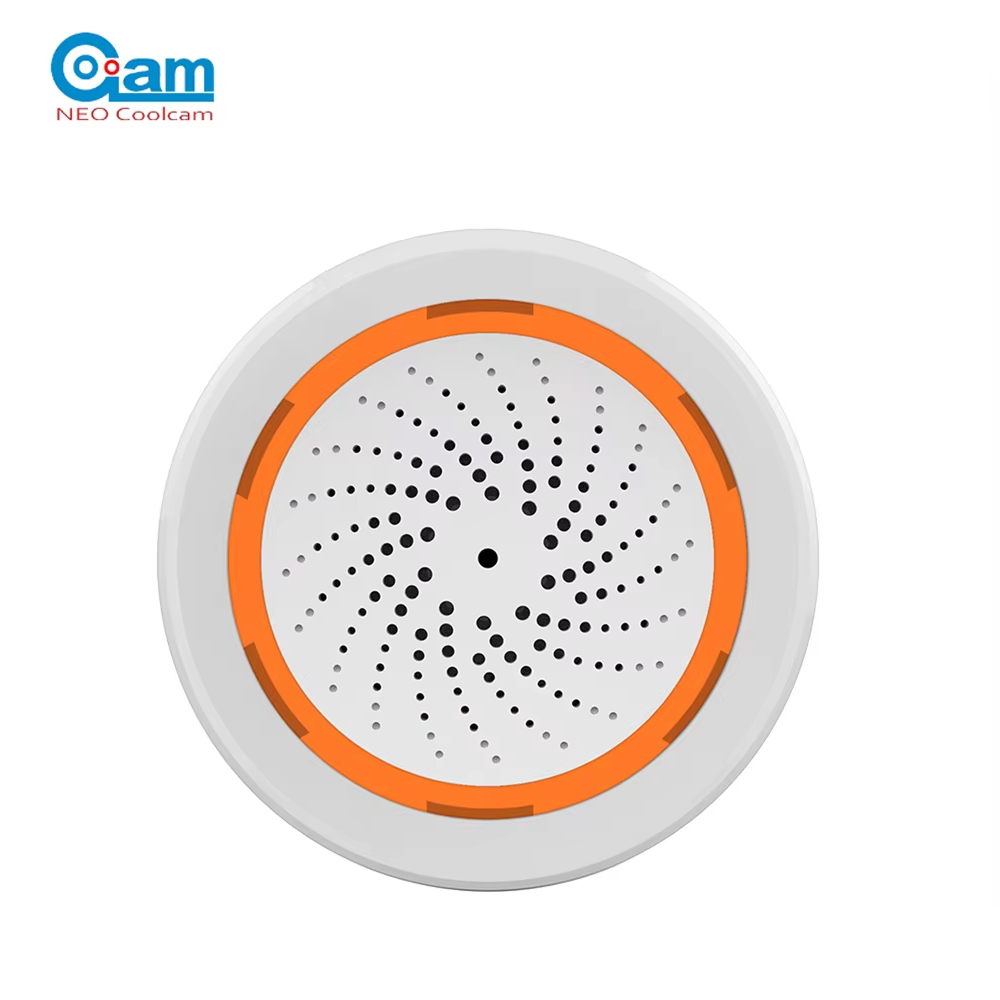Smart Home Zentrale - Coolcam Tuya Zigbee 스트로브 경고 기능이