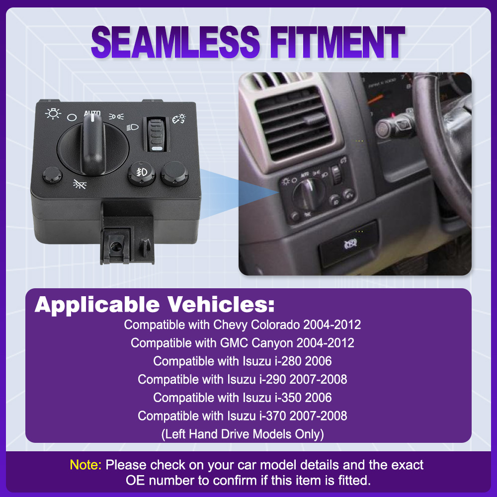 Smart Light Switch - Chevy Colorado Canyon 2004-2012 용 자동차