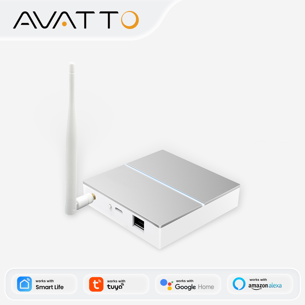 Smart Home Zentrale - 안테나가 있는 AVATTO Tuya ZigBee 게이트웨이