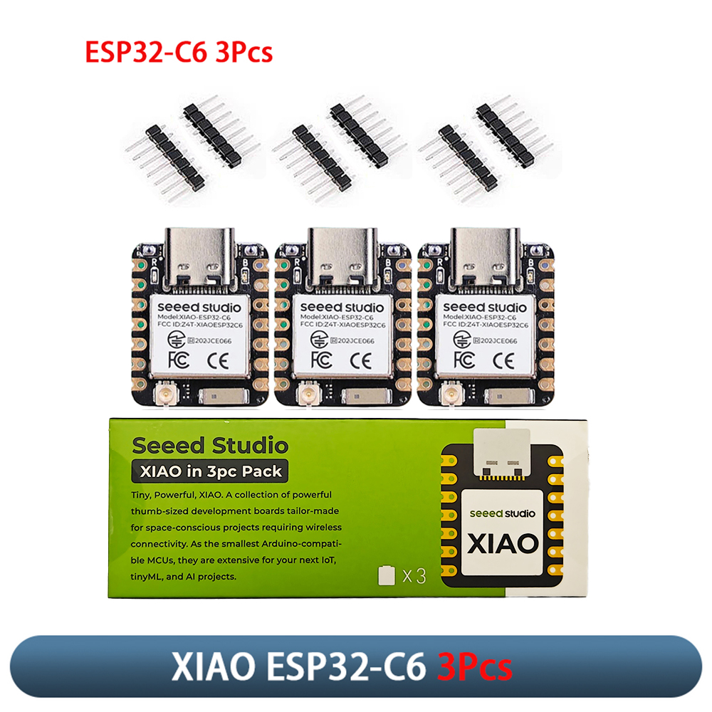 Smart Home Arduino - XIAO ESP32-C6 3Pcs 개발 보드 모듈
