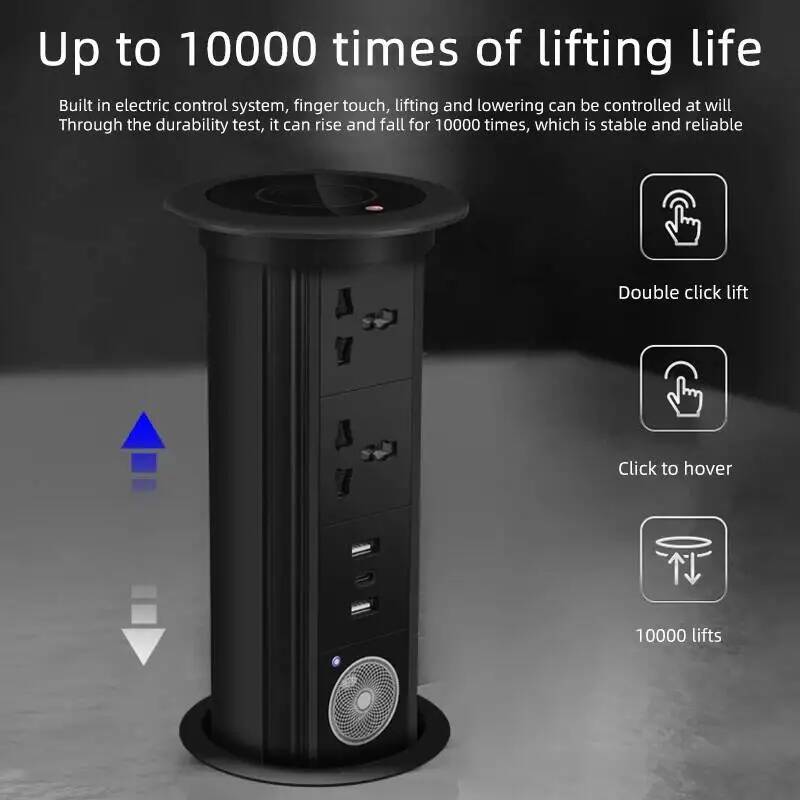 Smart Home Or Smart Home - 히어포우 자동 팝업 소켓 EU FR
