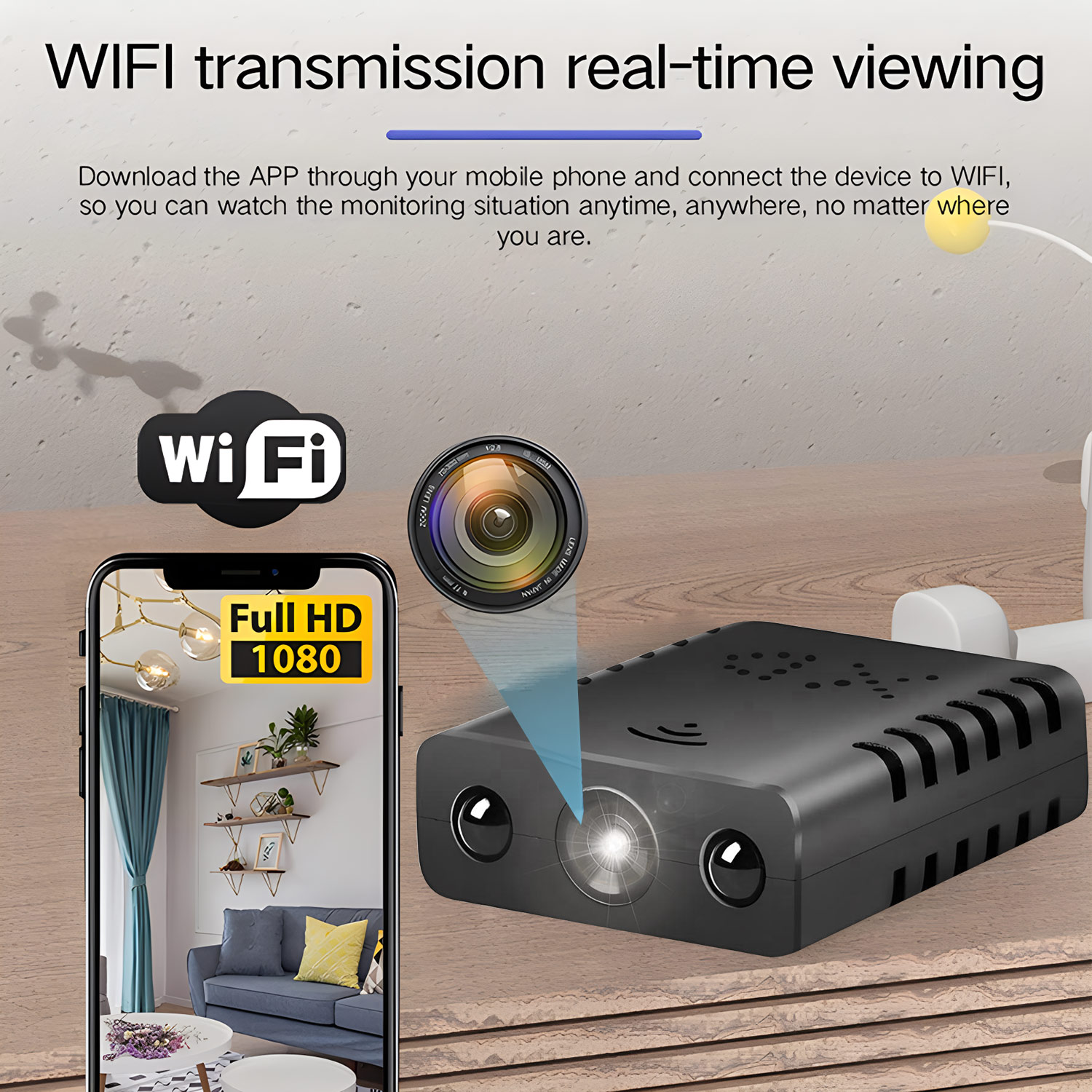 Security Ip Camera - XD 미니 와이파이 카메라 1080P HD