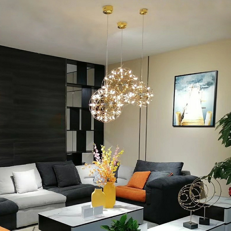 Voice Control Light Bulb - 산업용 스파크 볼 펜던트 조명 고급