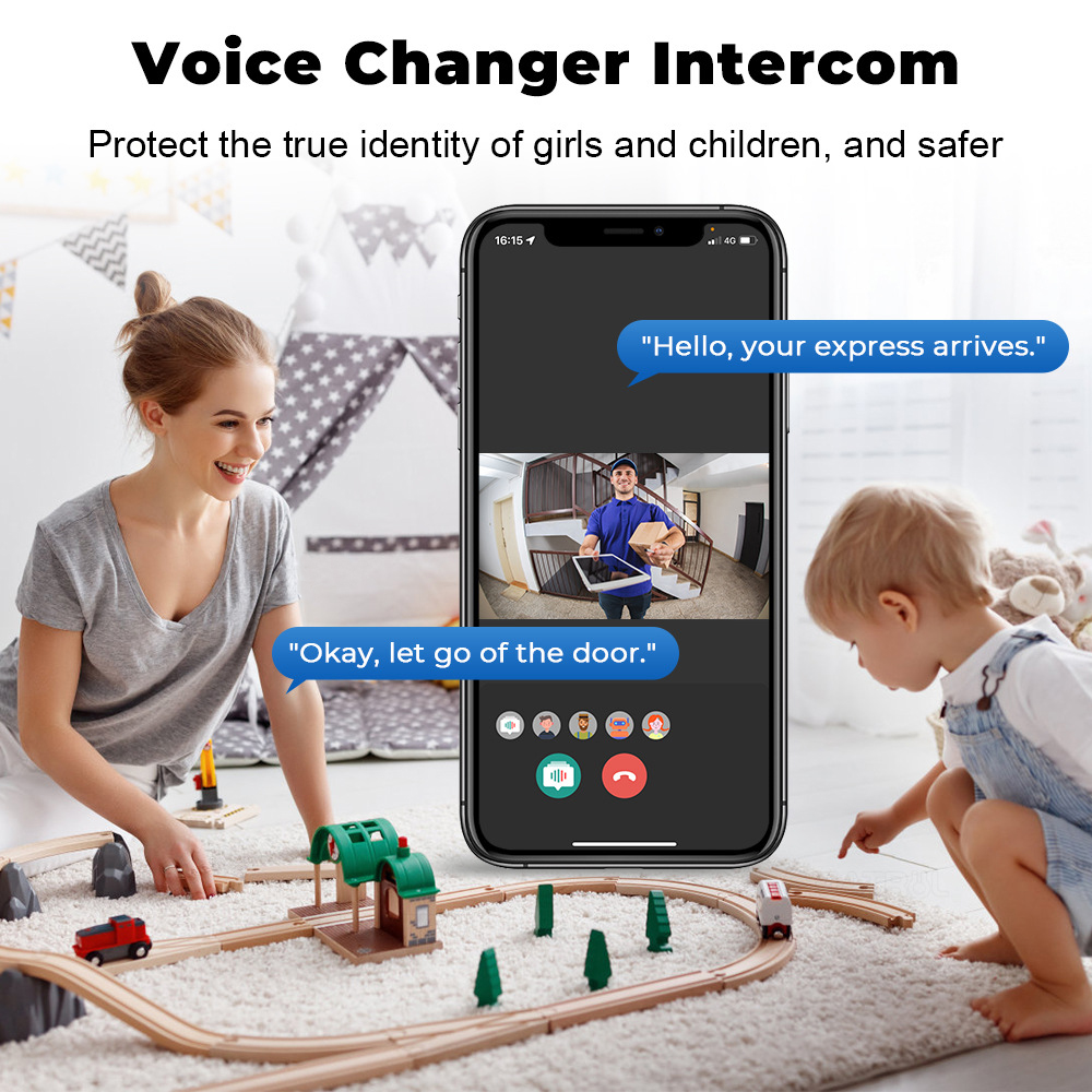 무선 비디오 초인종 카메라, IR 야간 투시 기능이 있 - Smart Home Video Doorphone Ezviz 리뷰 및 가격