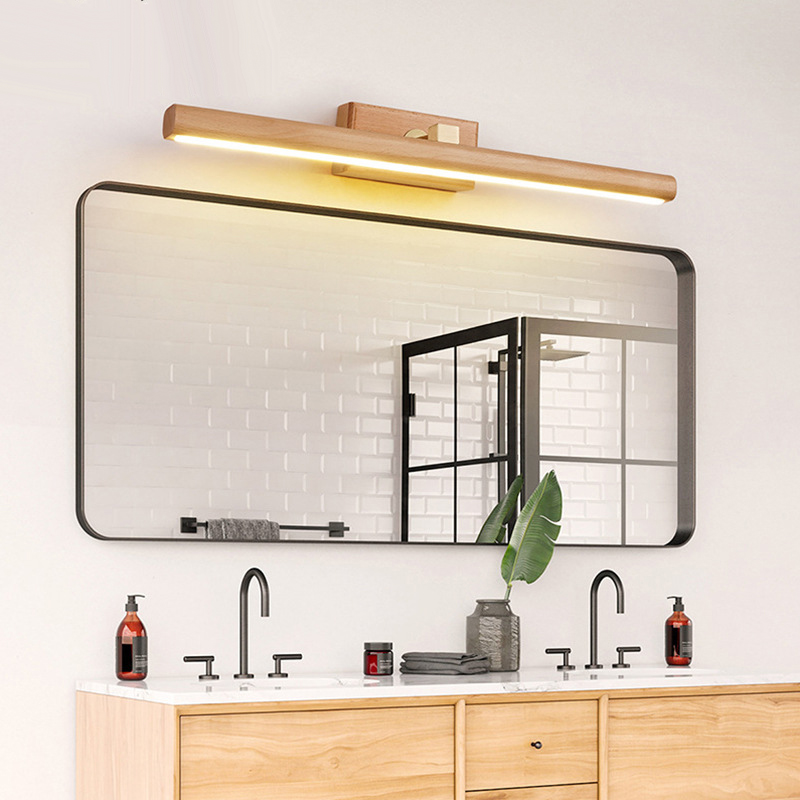 현대 목재 드레싱 테이블 벽 램프, 아크릴 전등갓, 회 - Smart Home Retrofit 리뷰 및 가격
