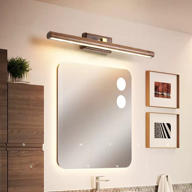 현대 목재 드레싱 테이블 벽 램프, 아크릴 전등갓, 회 - Smart Home Retrofit 리뷰 및 가격