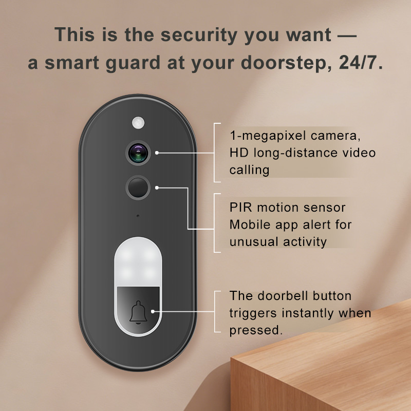Tuya 1080P HD 무선 WiFi 비디오 초인종  - Smart Home Cctv 리뷰 및 가격