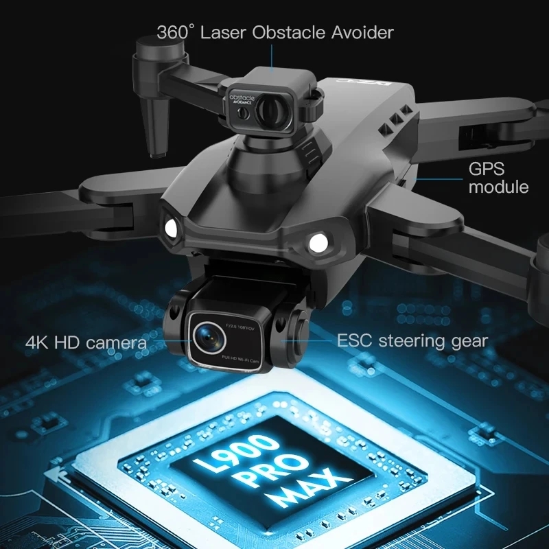 L900 Pro MAX GPS 드론 4K 전문 HD 듀 - Smart Home Camera 리뷰 및 가격