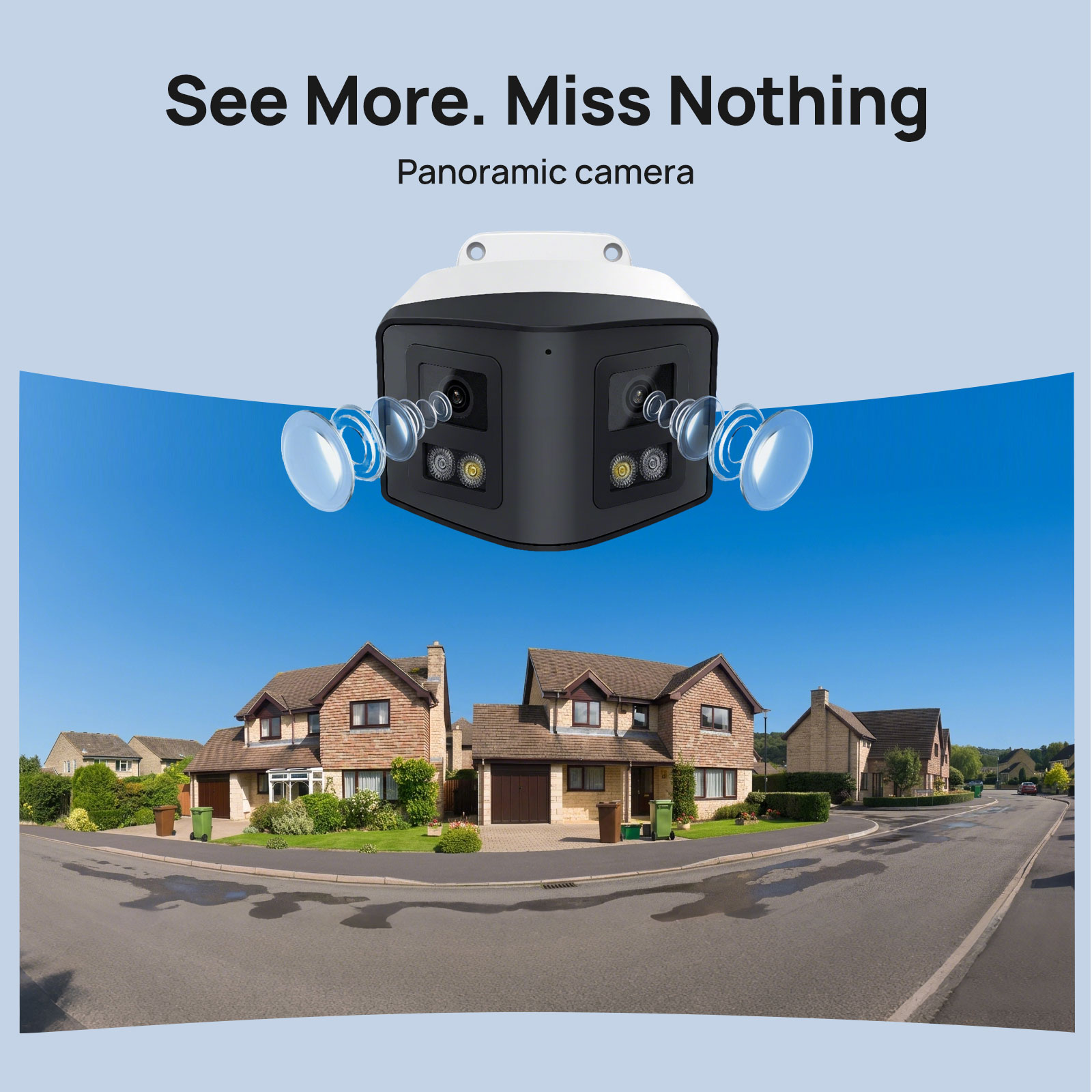 비키린 170 °   파노라마 보안 IP 카메라 스마트 - Smart Home X10 리뷰 및 가격