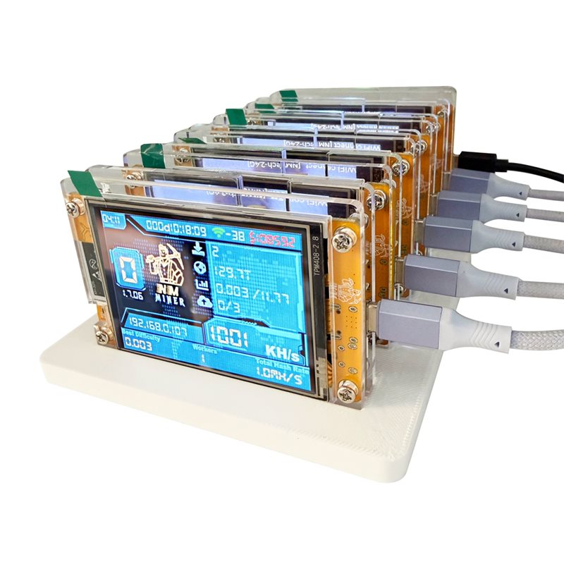 6X 1000KH/S Nmminer Nerdminer+ - Upgrade Smart Home 리뷰 및 가격