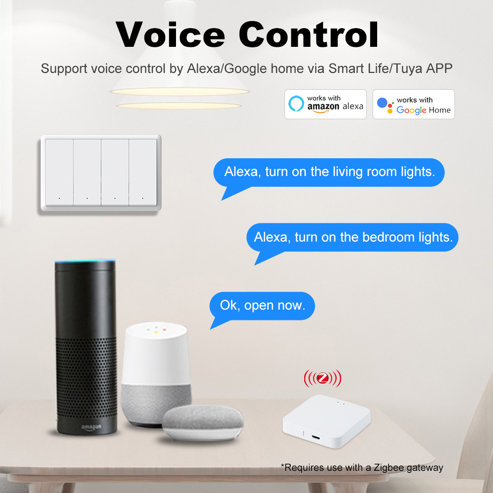 맨핫 스마트 지그비 스위치, 중성선 필요 없음, 커패시 - Smart Light Switch 리뷰 및 가격