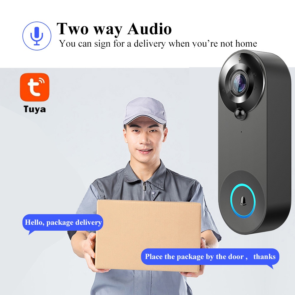 Tuya 1080P 무선 WIFI 초인종 비디오 인터콤 - Smart Home Cctv 리뷰 및 가격