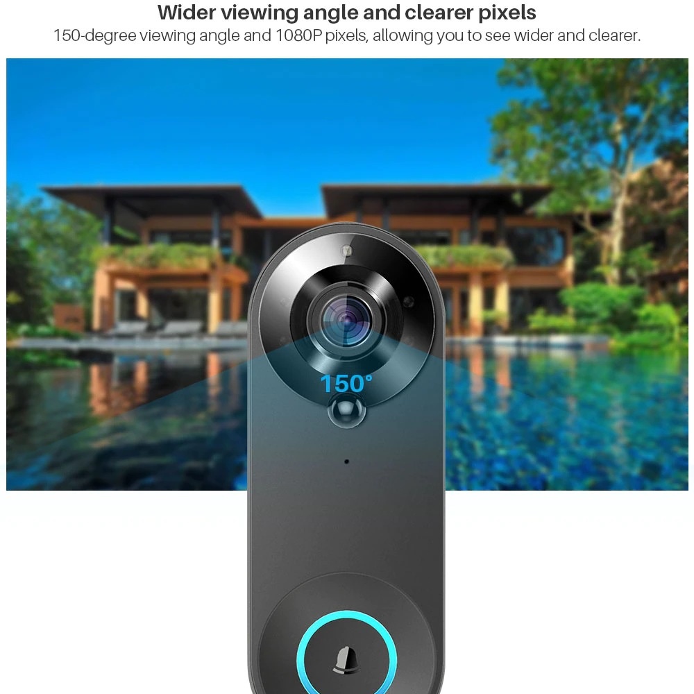 Tuya 1080P 무선 WIFI 초인종 비디오 인터콤 - Smart Home Cctv 리뷰 및 가격