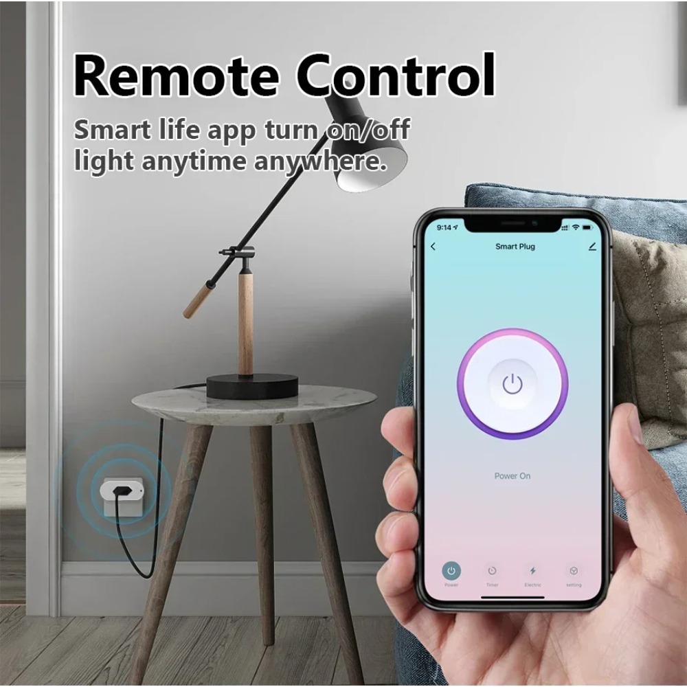 UNKAS는 Tuya 브라질 플러그 WIFI 또는 전력 - Smart Home Or Smart Home 리뷰 및 가격