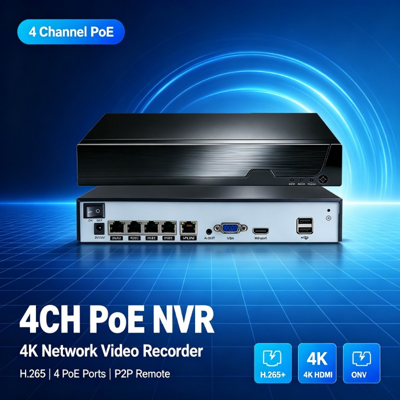 Psennikow Tuya NVR H.265 4CH 스 - Security Ip Camera 리뷰 및 가격