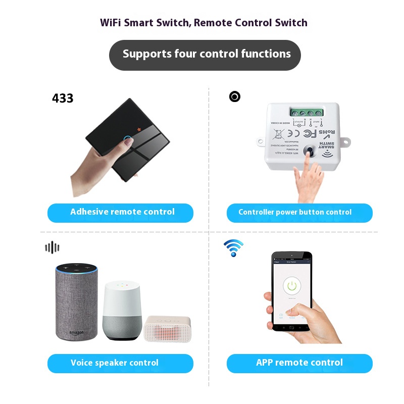 Tuya 스마트 스위치오프 장치는 무선 터치, WiFi - Smart Light Switch 리뷰 및 가격