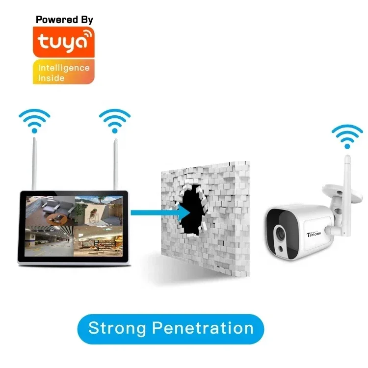 투야 스마트 와이파이 4채널 NVR 키트 12인치 LC - Smart Home Cctv 리뷰 및 가격