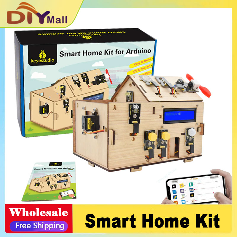 키이스튜디오 스마트 IoT 홈 키트 플러스 보드 포함  - Smart Home Arduino 리뷰 및 가격