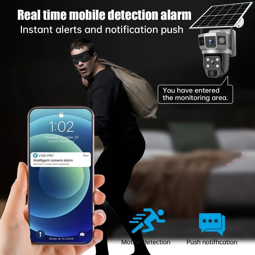 4G 카메라 야외 태양광 감시 카메라 12MP HD 3 - Smart Home Cctv 리뷰 및 가격