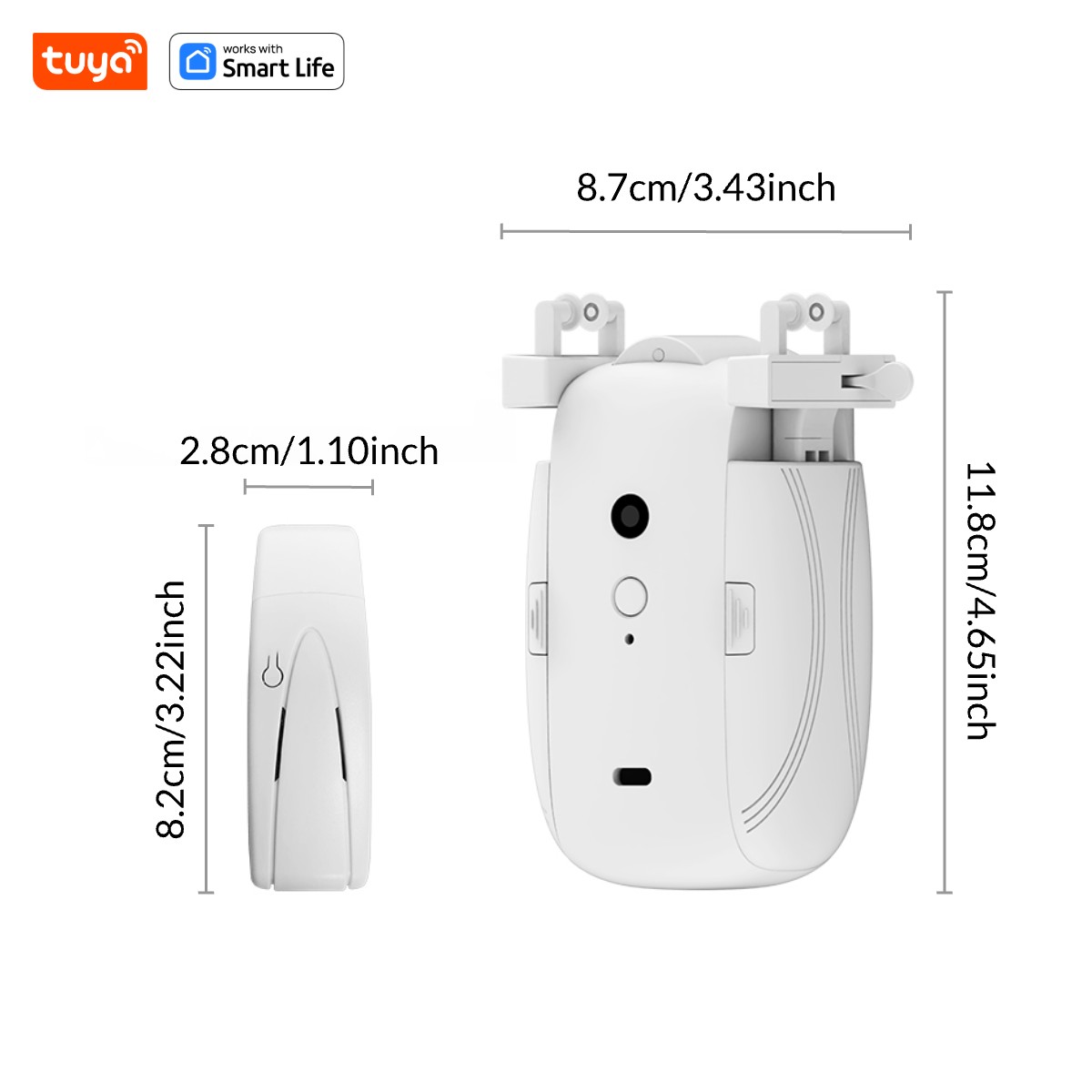 T/U 레일 트랙용 투야 스마트 와이파이 커튼 로봇,  - Smart Home Zentrale 리뷰 및 가격