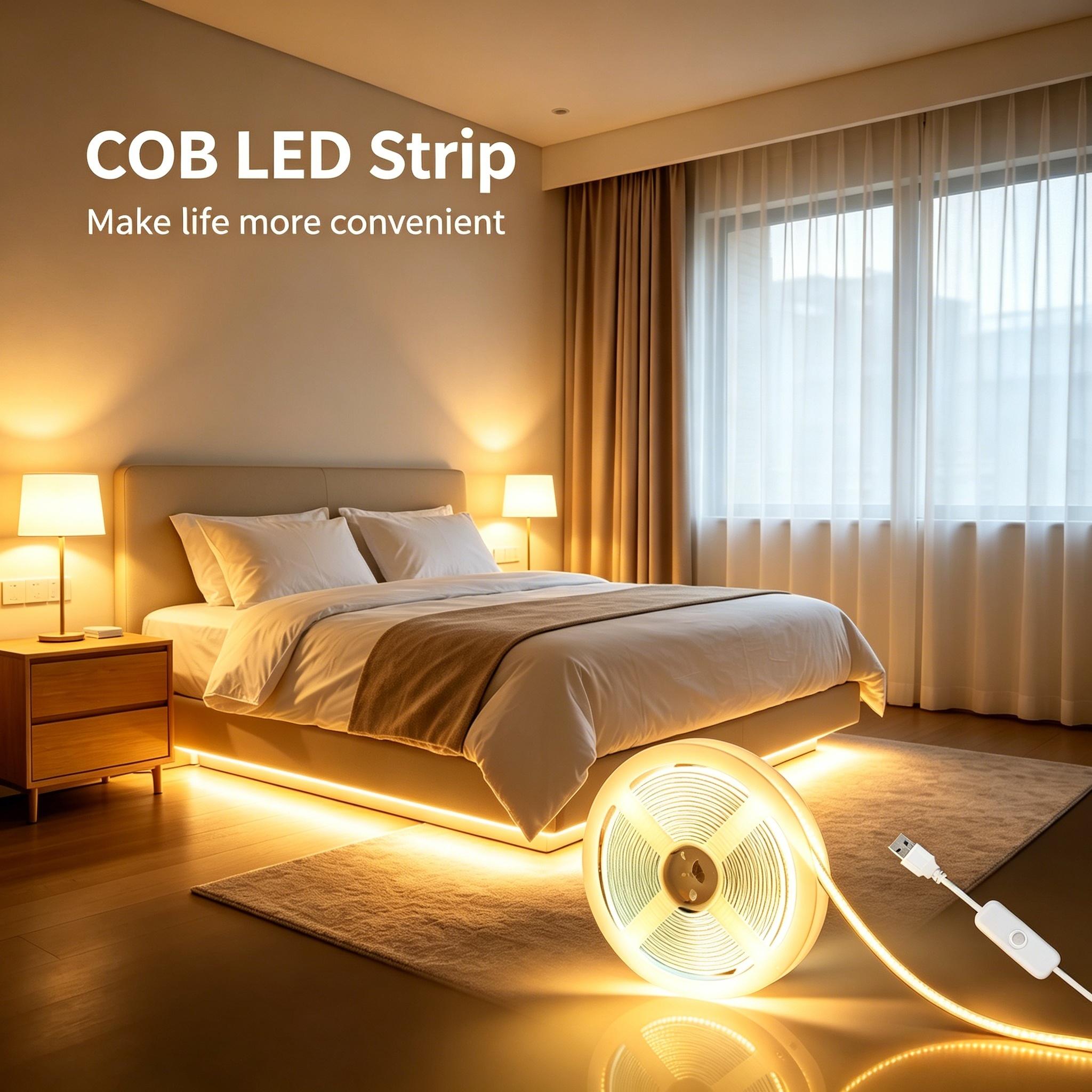 5V USB 인터페이스를 갖춘 유연한 LED 조명 스트 - Smart Home Retrofit 리뷰 및 가격