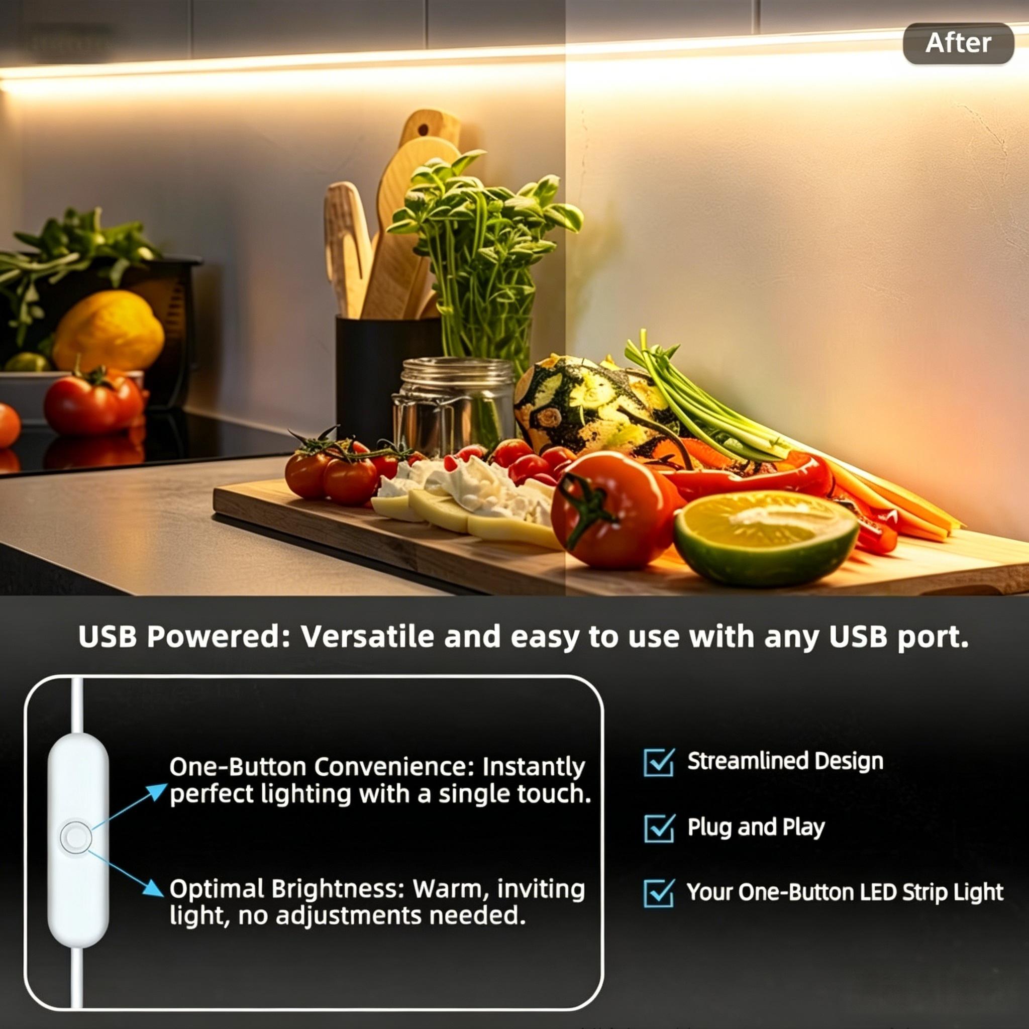 5V USB 인터페이스를 갖춘 유연한 LED 조명 스트 - Smart Home Retrofit 리뷰 및 가격