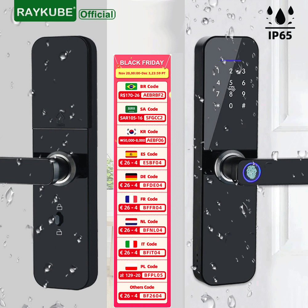 RAYKUBE F005 IP65 방수 Tuya Wifi - Smart Home Ezviz 리뷰 및 가격