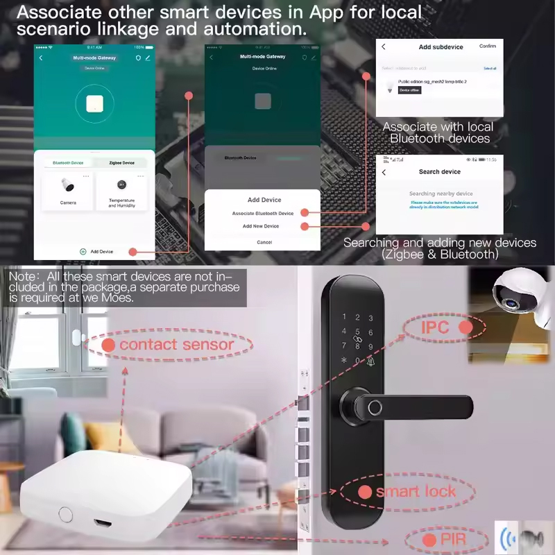 MOES Tuya ZigBee3.0 스마트 허브, 무선 - Smart Home Zentrale 리뷰 및 가격