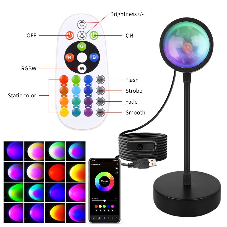 스마트 일몰 램프 Tuya LED 야간 조명 USB R - Smart Light Switch 리뷰 및 가격
