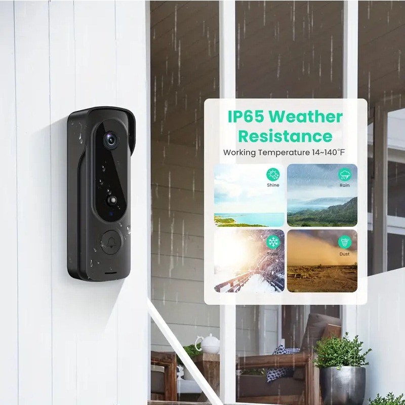 야외 무선 초인종 태양광 커버 1080P 비디오 인터콤 - Smart Home Video Doorphone Ezviz 리뷰 및 가격