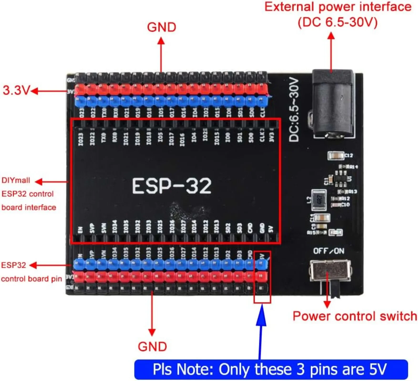 DEVIT V1 ESP32-32 개발 보드, 36핀 E - Smart Home Arduino 리뷰 및 가격