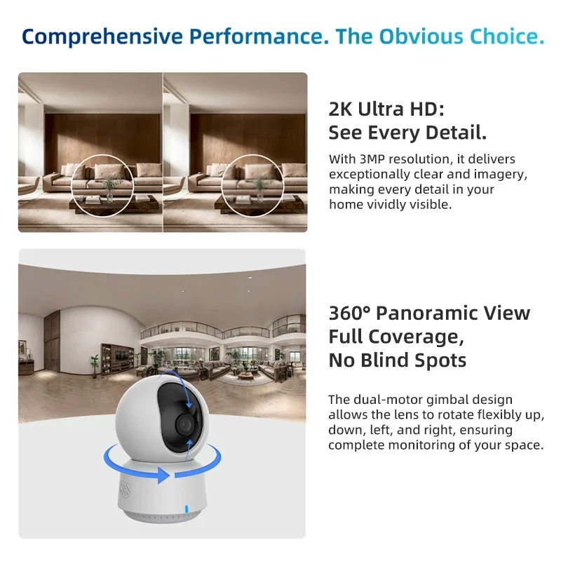 오리지널 아카라 스마트 카메라 E1 2K 1296P 3 - Smart Home Cctv 리뷰 및 가격