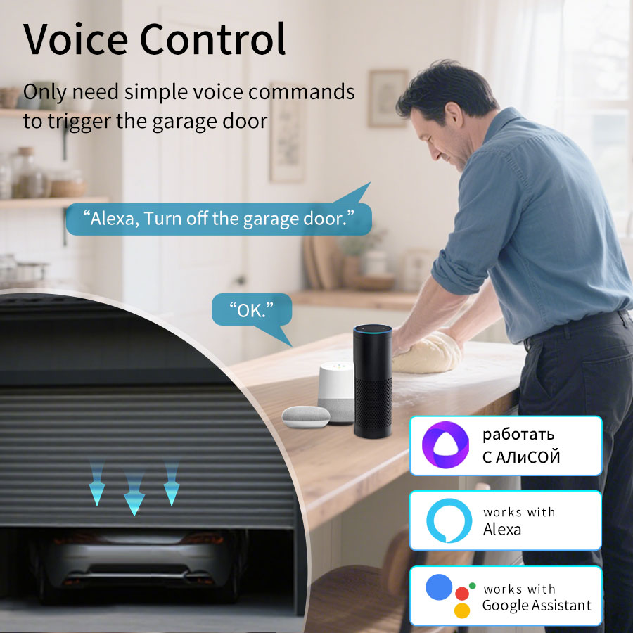 투야 스마트 와이파이 또는 지그비 차고 문 개폐기 컨트 - Smart Home Or Smart Home 리뷰 및 가격