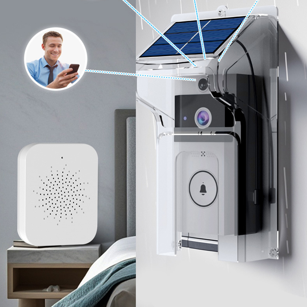 Wifivisual 초인종 벨 카메라 무선 태양열 충전 - Smart Home Cctv 리뷰 및 가격