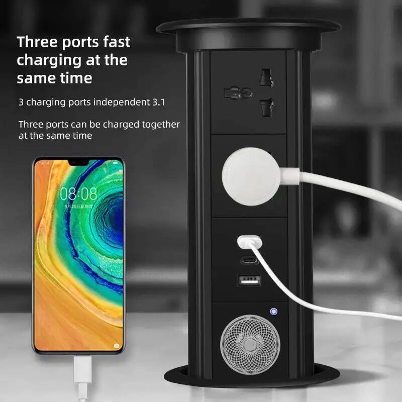 히어포우 자동 팝업 소켓 EU FR UK US 범용 표 - Smart Home Or Smart Home 리뷰 및 가격