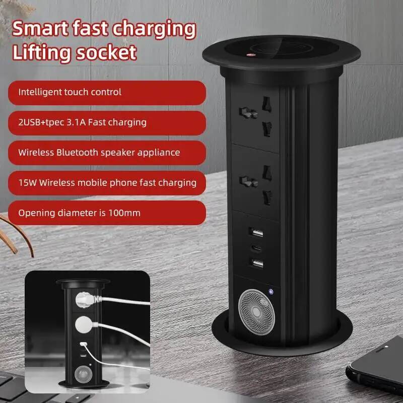 히어포우 자동 팝업 소켓 EU FR UK US 범용 표 - Smart Home Or Smart Home 리뷰 및 가격