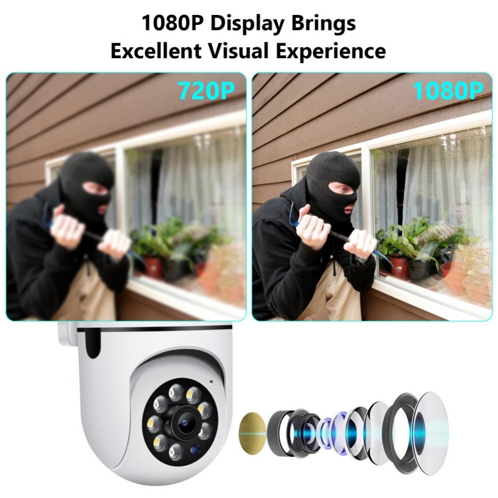 YCC365 플러스 Wifi 카메라 야외 AI 인간 감 - Security Ip Camera 리뷰 및 가격