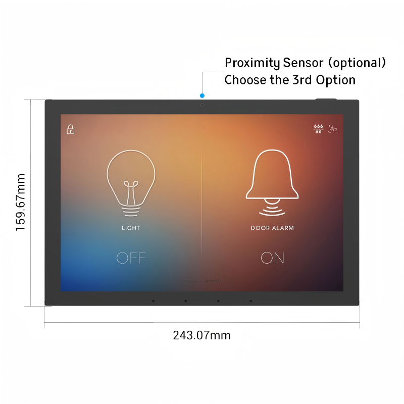빠른 10.1인치 근접센서 스마트 홈 컨트롤 패널, 안 - Smart Home X10 리뷰 및 가격