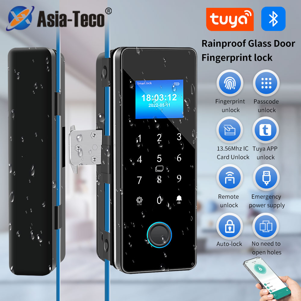 투야 블루투스 스마트 문짝 잠금 장치, 유리 문짝 지지 - Smart Home Ezviz 리뷰 및 가격