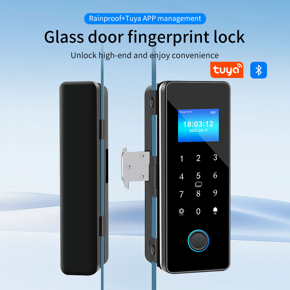 투야 블루투스 스마트 문짝 잠금 장치, 유리 문짝 지지 - Smart Home Ezviz 리뷰 및 가격