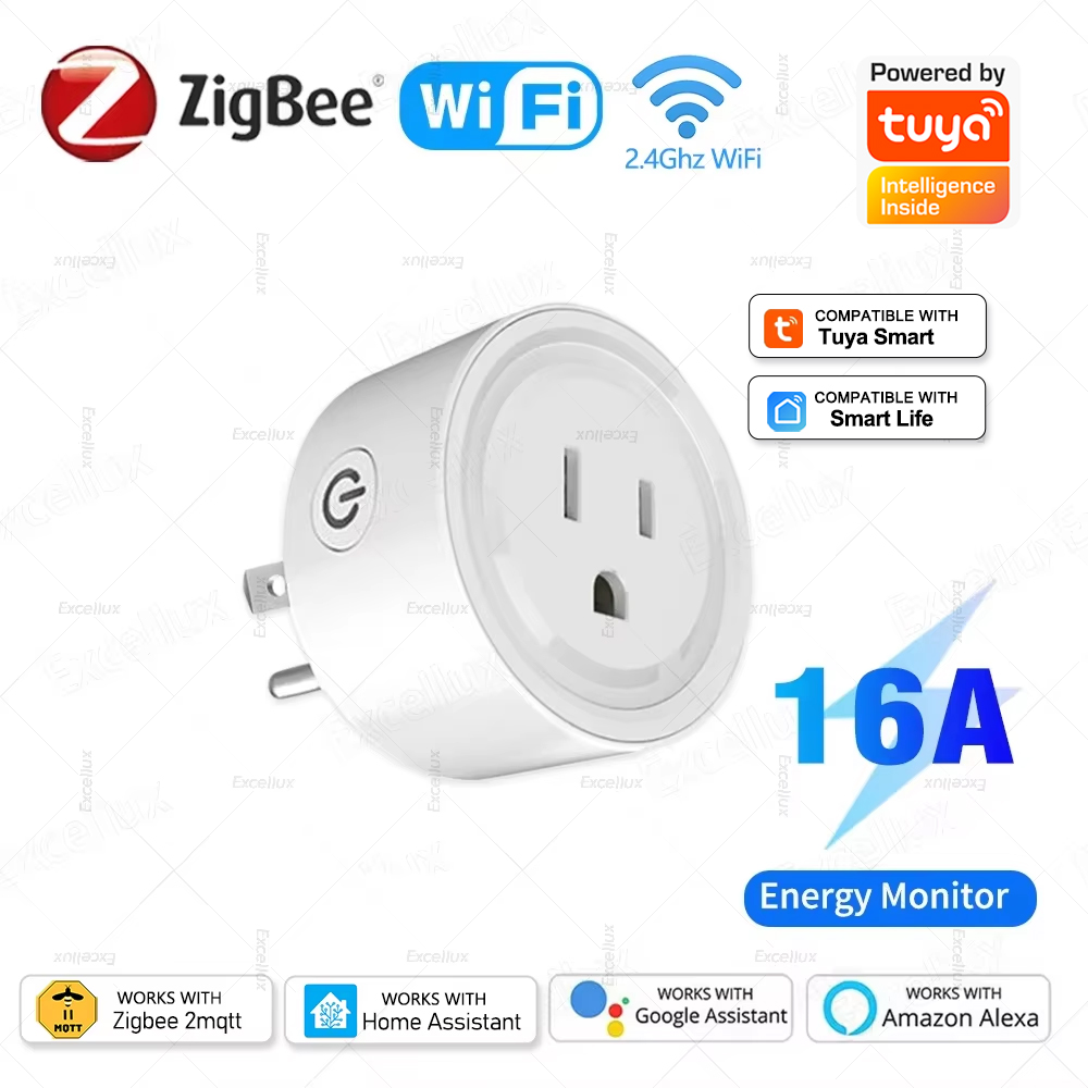 투야 와이파이 또는 지그비 스마트 소켓 미국 플러그 1 - Smart Home Or Smart Home 리뷰 및 가격