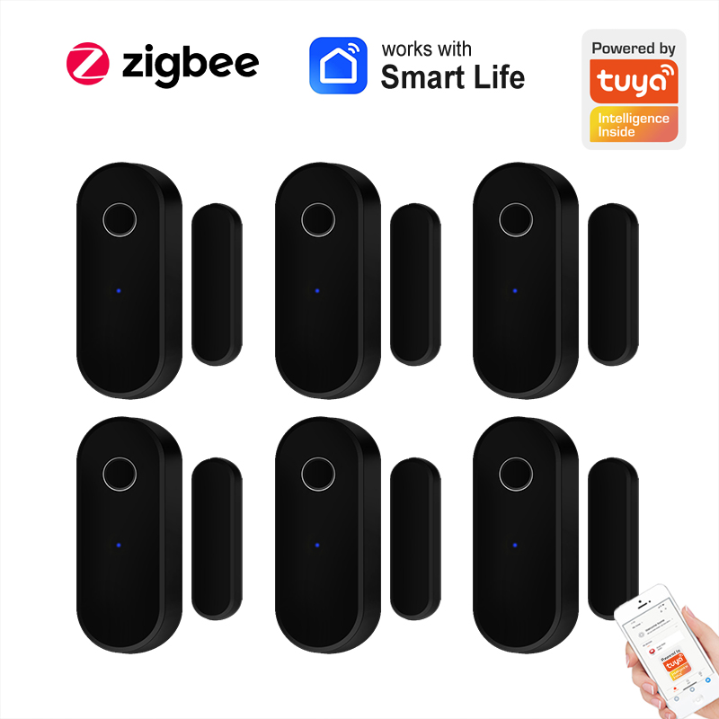 Tuya 스마트 지그비 도어 센서 도어 창 열기 닫기  - Smart Home Zentrale 리뷰 및 가격