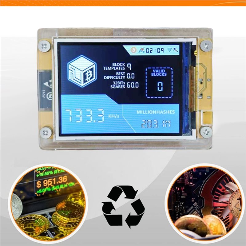 업그레이드된 Nmminernerdminer BTC 솔로 - Upgrade Smart Home 리뷰 및 가격
